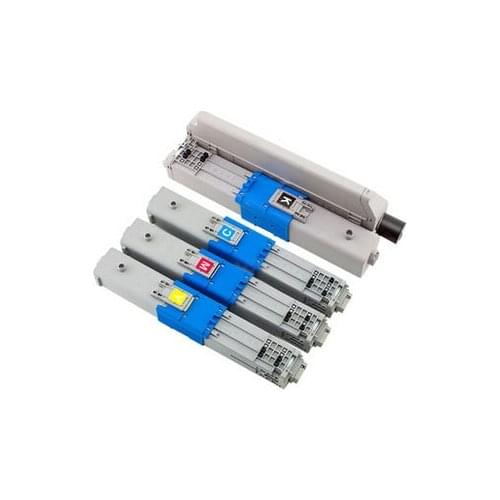 4 Pack High Quality Compatible for OKI 301 Color Toner Cartridge for Okidata C301 C321 C301n C321n C301DN C321DN MC332dn MC234dn
