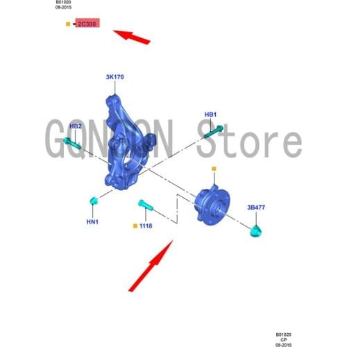 CAR Front Wheel Axle Head For dMo nd eoT aur us Wheel Support Front Wheel Bearing Unit Front Wheel Bearing Front Wheel Axle Head