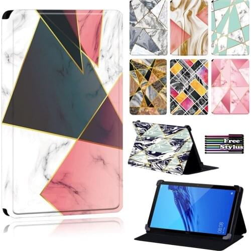 For Huawei MediaPad(T1/T3) 8.0/MediaPad(T1 /T3) 7.0 Shape Pattern Cover Case for MediaPad (T1/T5)10/T3 10 9.6/T2 10 PRO + Stylus