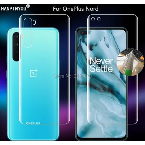 For OnePlus Nord / Z / 8 NORD 5G Clear TPU / Matte Anti-Fingerprints Hydrogel Full Cover Soft Screen Protector Film (Not Glass)