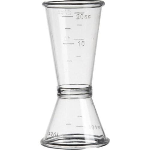 Jigger Single Double Shot Cocktail Wine Short Drink Measure Cup S / L Bar Party 667A