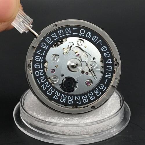 NH35 Japan Original NH35A Mechanical Movement 24 Jewels with black Datewheel Accuracy Automatic Self-winding Movt Replacement