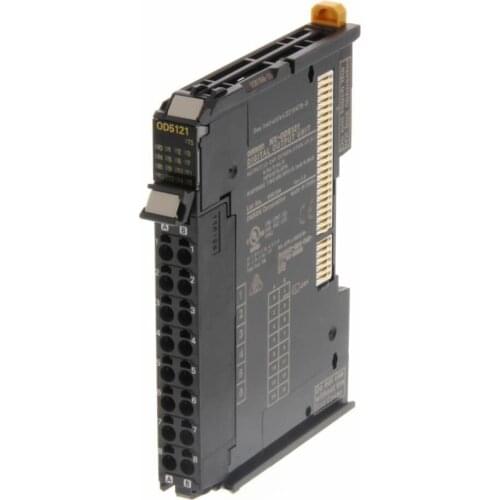 NX-OD5121 16 Digital Outputs, Standard speed, NPN 24 VDC, 0.5 A/point, 4 A/NX Unit, screwless push-in connector, 12 mm wide