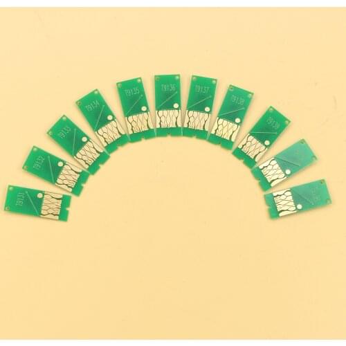 P5000 T9131-T9139 T913A/B/D Stable Ink Cartridge Chip For Epson SureColor P5000 Printer 913 Ink Cartridge Disposable Ink Chip