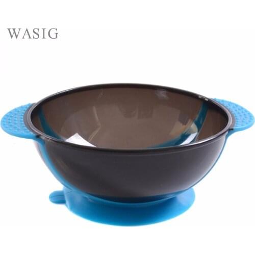 Plastic Hair Dye Mixing Bowls Coloring DIY Hair Color Dyeing Mixing Sucker Palette Tint Bowl Salon Hairdressing Styling Tools