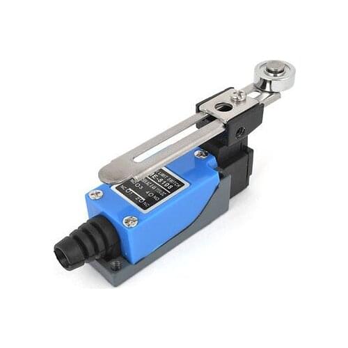 Rotary Roller Lever Control Limit Switch NO NC AC 250V 5A DC 115V 0.4A ME8108