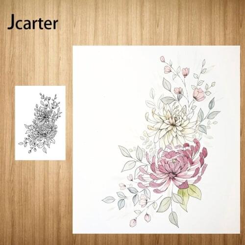 Rubber Clear Stamps Flowers Branch Silicone Seals DIY Scrapbooking Craft handmade Tools Card Make Paper Make Decoration Stencil