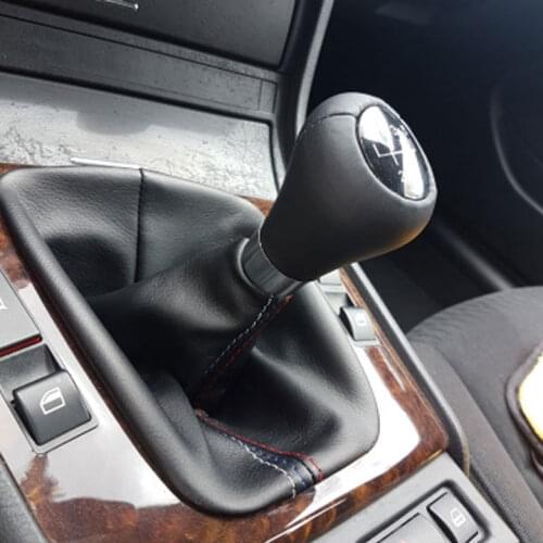Car Shift Gear Stick Manual Handbrake Gaiter Shift Boot For BMW 3 Series E30 E36 E46 M3 Car Styling