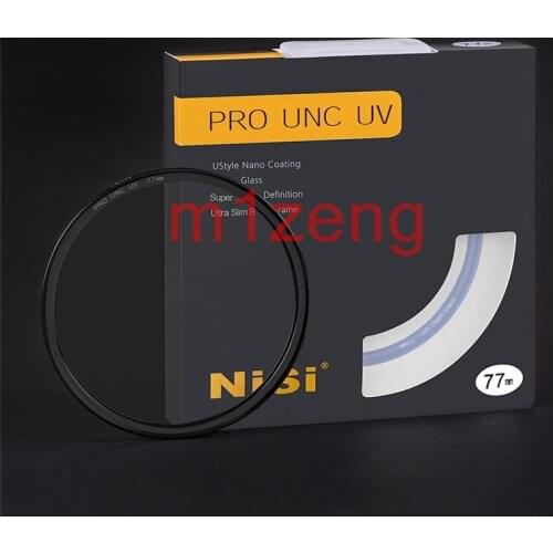 Nano unc uv copper frame thin mcuv 52 58 62 67 72 77 82 H-K9L waterproof anti-scratch Optical Glass Lens filter for dslr camera