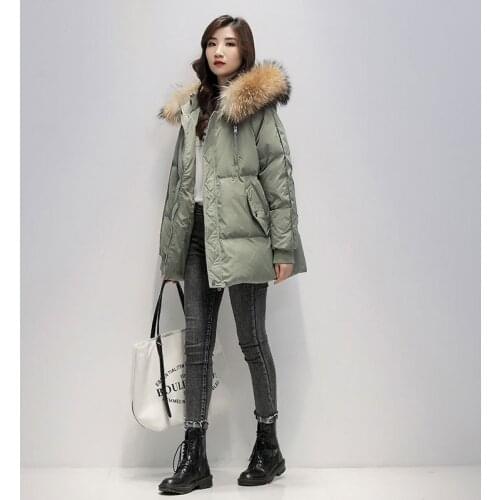 Women Cotton-padded Jacket Short Hooded Parka Fur Collar Winter Jacket Women 2021 New Casual Thick Warm Cotton Liner Parka Coat