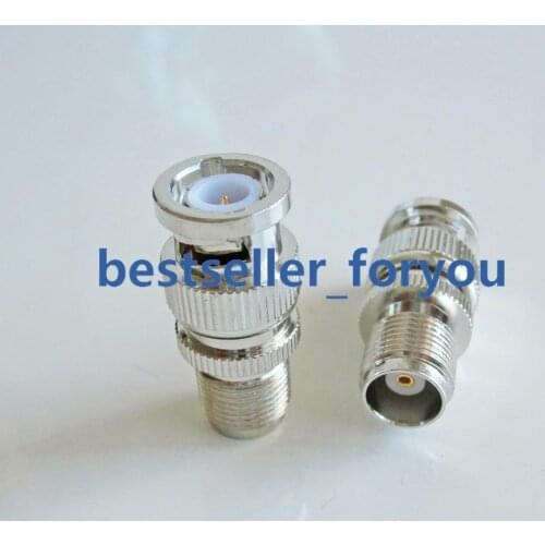 1Pcs Adapter BNC Male Plug To TNC Female Jack RF Connector Straight M/F