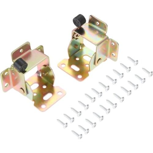 2 Pcs Iron Home Locking Folding Table Chair Hinge Table Leg Brackets Self Lock Foldable Hinges Furniture Hardware 75*62*55mm