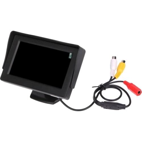 4.3" HD Car LCD Display For Rear View Camera Monitor Night Vision