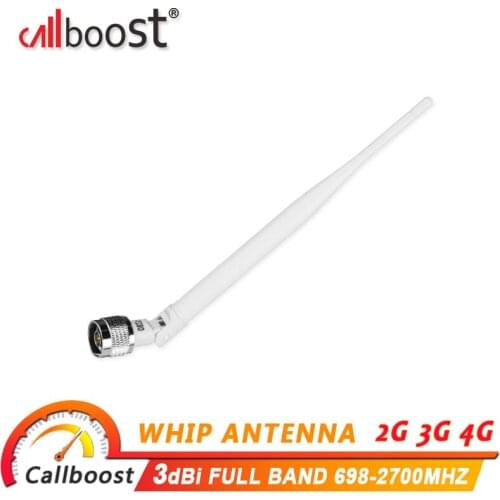 Callboost GSM 2G 3G 4G antenna Indoor 3dbi Whip Antenna Communication Network Cellular Amplifier Internet Antenna 698-2700