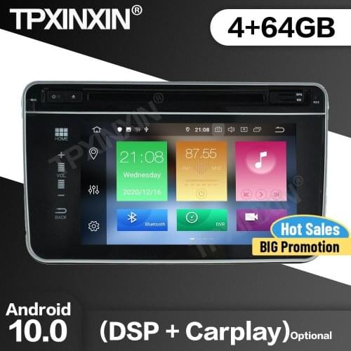 64GB 2 Din Android 10 Car Radio GPS Navi For VW Passat B6 volkswagen Jeta Touran Skoda Octavia 2 Seat Leon 2golf 5 6 Multimedia