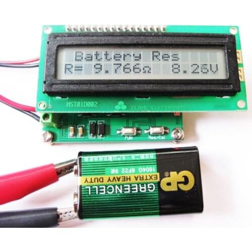 Free Shipping! 1pc Battery internal resistance meter ESR Tester Milliohmmeter Capacitance on-line detector SENSOR