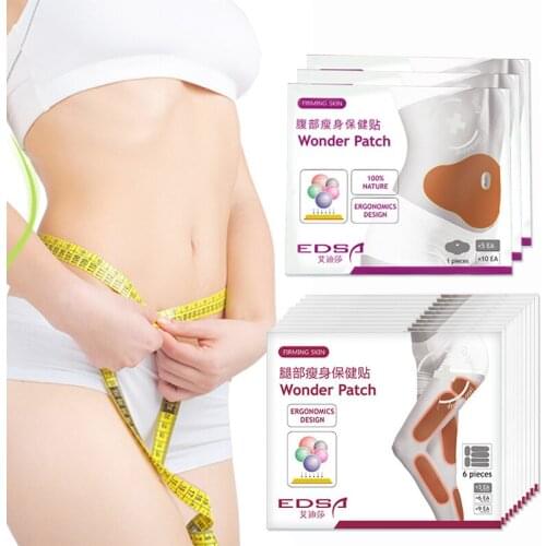 Wonder Patch Quick Slimming Patch for Legs Arm Belly Slim Patch Abdomen Slimming Fat Burning Navel Stick Weight Loss Slimer Tool
