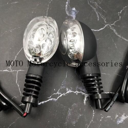 For KAWASAKI EX250 NINJA 250/250R / KLX250 SF Motorcycle Accessories Front/Rear LED Turn Signal Indicator Light Blinker Lamp