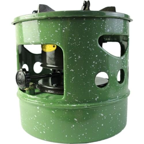 Premium 12 Wicks Kerosene Burner Camping Stove Heaters Backpacking Outdoor Indoor Mini Heating Stove Holds up 3L Fuel