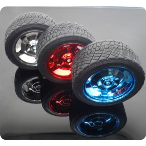 83MM Tires Wheel DIY R/C Car Truck Robort Model Toys Spare Parts Accessories