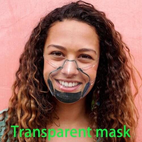 Mascarilla Transparent Masque For A Radical Alternatives Transparent Shield Respirator Mouth Caps Halloween cosplay