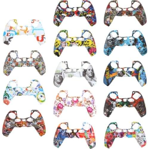 Soft Silicone Anti Slip Case Cover for PS5 Controller Gamepad Control Skin Guard