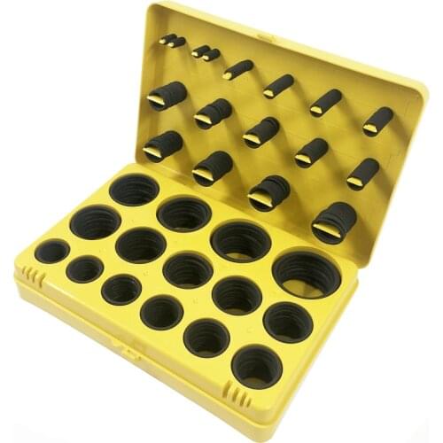 FKM 386pcs Viton 75 Rubber O Ring Kit Seal Metric standard 30size=386pcs 2,3,4 M/M Rubber O-ring Assortment box