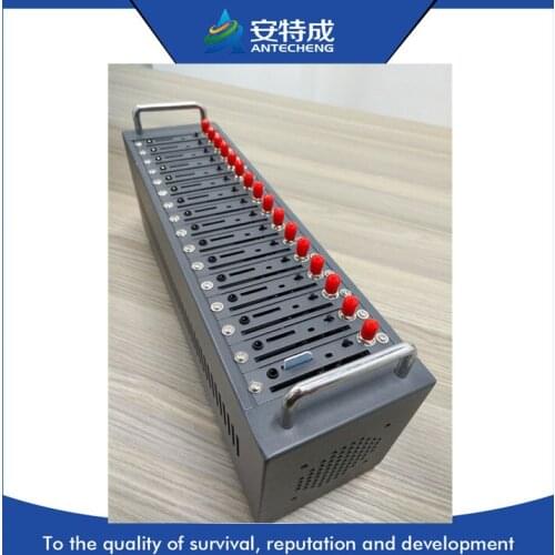 Low price 16 port gsm modem MTK multi sim card gsm modem pool , M35 module 16 port cheap sms modem