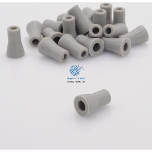New 50Pcs Dental SE Saliva Ejector Replacement Rubber Valve Snap Tip Adapter