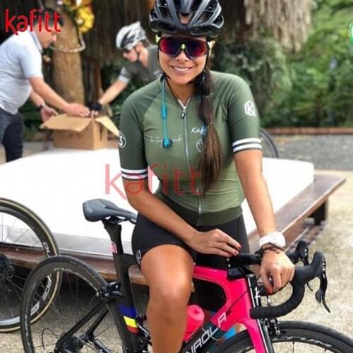 Cafete New Womens Triathlon Fitness Training Suit Cycling Suit Jumpsuit Summer Breathable Tight-fitting Cycling Suit Suit