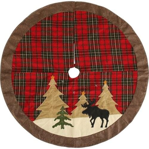 Christmas Tree Decoration Carpet Party Ornaments Christmas Decoration Home Non-Woven Xmas Decorations for Christmas Crafts