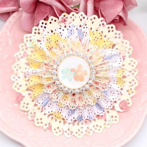 KSCRAFT Layering Flower Metal Cutting Dies Stencils for DIY Scrapbooking Decorative Embossing DIY Paper Cards