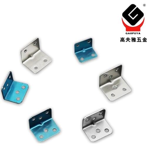 10Pcs corner code right angle L-shaped support connector furniture fixing frame reinforced and thickened 90 degrees