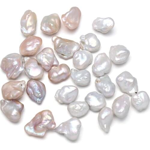 Natural Freshwater Pearl Pendant irregular Pendants for Jewelry Making DIY Necklace Accessories Free Making Necklace 16-20mm