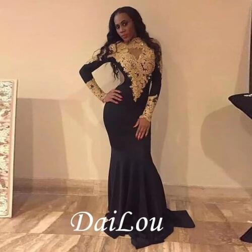 Trumpet/Mermaid Beading Floor-Length Long Sleeves Evening Dress 2021