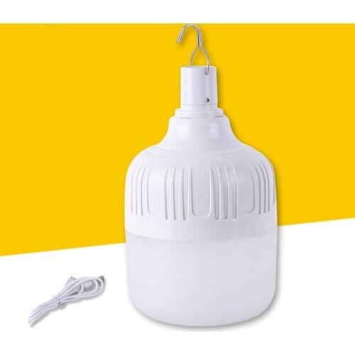 Outdoor Camping Lantern Tent Lantern Garden Outdoor Equipment USB Rechargeable Camping Supplies 1PC Patio LED Tent Lamp