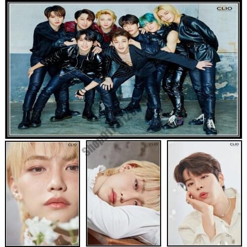 Diamond Mosaic Kpop Band Stray Kids Album 5D DIY Diamond Painting Embroidery Full Square Cross Stitch Kits Home Decoration