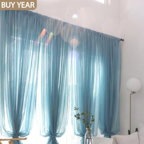 Hot-Selling Yarn Factory Direct Engineering Hotel Solid Color Window Screen Terlon Window Screen