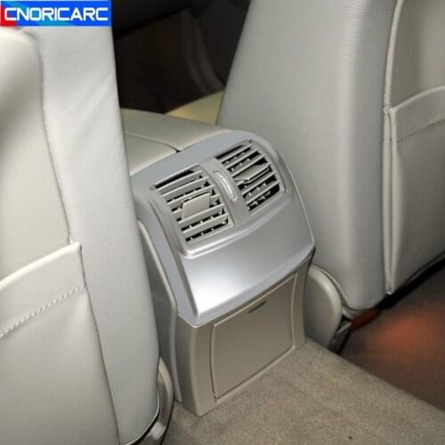 Car Styling Rear Air Vent Frame Decoration Trim For Mercedes Benz E Class W212 2012-2015 Air Outlet Cover Interior Accessories