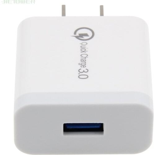 Quick Charge QC3.0 Mini USB Charger Adapter US Plug Travel Wall Mobile Phone Charger for iPhone Samsung Xiaomi 30pcs/lot