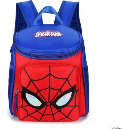 Disney Girls School Bags Princess Elsa Schoolbags Children Backpack kids Cartoon Spiderman Bookbag Kids Mochila Infantil