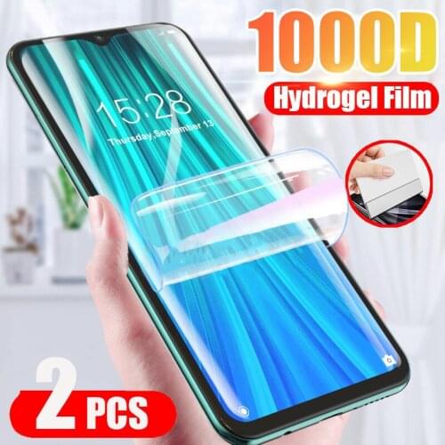 2Pcs Hydrogel Film Screen Protectors For Poco X3 Pro F2 M2 Pro Xiaomi Poco F3 M3 X3 NFC Full Cover Protective Film (Not Glass)