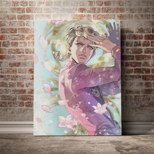 Giorno Giovanna Vento Aureo JoJos Bizarre Canvas poster Painting wall Art decor Living room Bedroom Home Decoration Prints