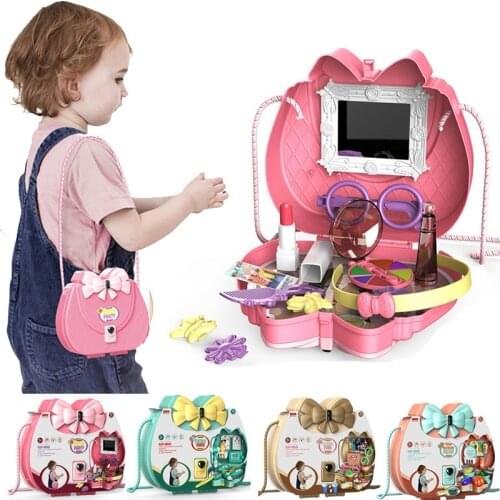 Children Simulation Doctor Set Kitchen Toys Children Pretend Play Makeup Accessories Toy Toaster Cooker Toys for Girls