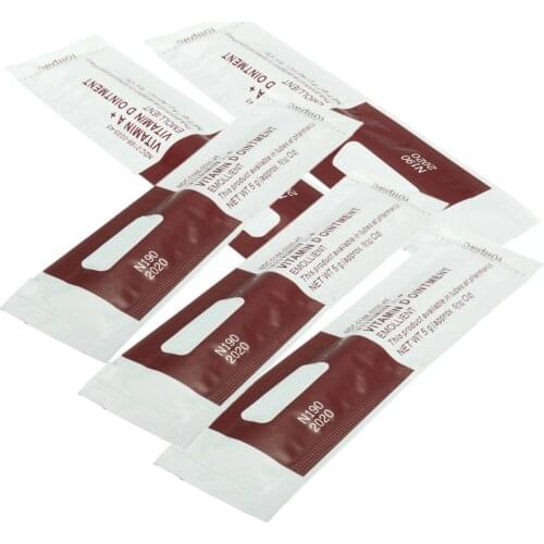 100Pcs/lot Tattoo Aftercare Cream Care Lotion Anti Scar Vitamin Ointment For Tattoo Body Art Permanent Makeup Tattoo Supplies