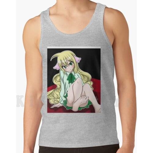Mavis tank tops vest sleeveless Fairy Tail Lucy Fairy Tail Ecchi Manga Sexy Anime Ladie Natsu Mirajane Juvia Wendy Erza