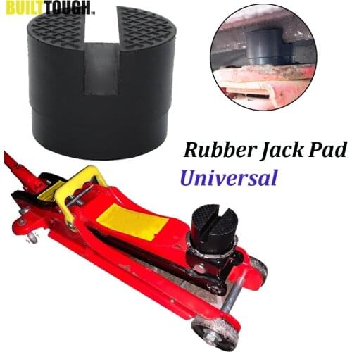 Floor Slotted Car Lifting Tool Car Rubber Support Pad Jack Pad Stand Slotted Adapter Vehicle Maintenance Protector