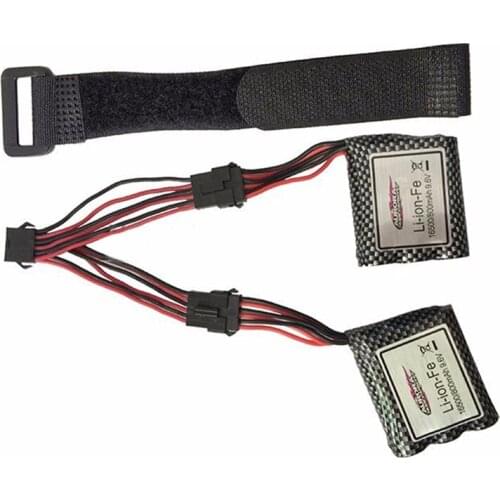 Upgrade 9115 9116 S911 S912 9.6V 1600mah (2*800mah )RC Car spare parts Double battery cable new Battery 9.6V 800mah Battery