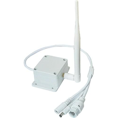 Only one Additional Long Distance 1KM Wireless WIFI sender Receiver Plug and play wire to wireless Ethernet KIT