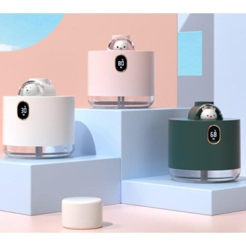 Clean bedroom silent wireless rechargeable USB small car desktop home office student pregnant baby air humidifier J05